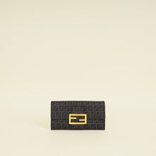 Fendi Brown Spalmati Zucchino Baguette Wallet