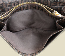 Fendi Brown Spalmati Zucchino Baguette Wallet
