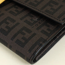 Fendi Brown Spalmati Zucchino Baguette Wallet