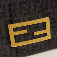 Fendi Brown Spalmati Zucchino Baguette Wallet