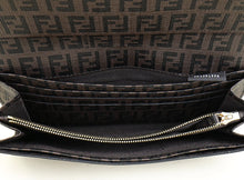 Fendi Brown Spalmati Zucchino Baguette Wallet