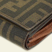 Fendi Tobacco Zucca Continental Wallet