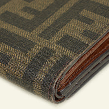 Fendi Tobacco Zucca Continental Wallet