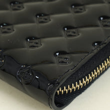 Fendi Black FF Embossed Zippy Wallet