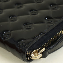 Fendi Black FF Embossed Zippy Wallet