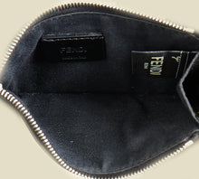 Fendi Bicolor Monster Bugs Eye Zipped Cardholder