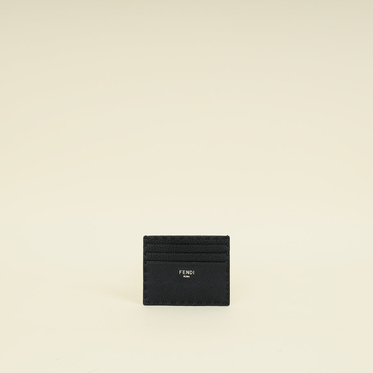 Fendi Black Selleria Card Holder