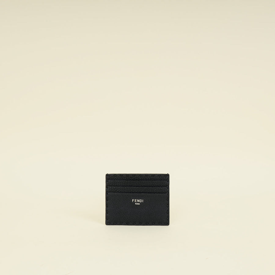 Fendi Black Selleria Card Holder