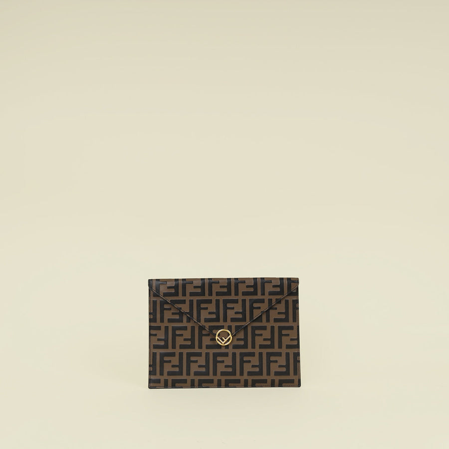 Fendi Bicolor F is Fendi Envelope Flat Pouch