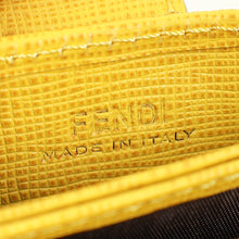 Fendi Yellow Card Case