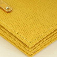Fendi Yellow Card Case