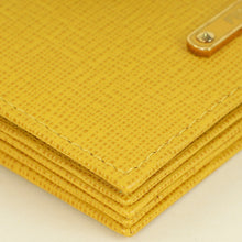 Fendi Yellow Card Case