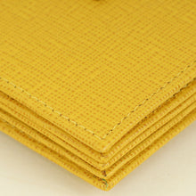 Fendi Yellow Card Case