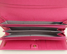 Fendi Bicolor FF Zucca Trifold Continental Wallet