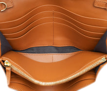 Fendi Caramel Baguette Continental Wallet on Chain