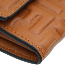 Fendi Caramel Baguette Continental Wallet on Chain