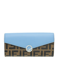 Fendi Tricolor F is Fendi Long Wallet