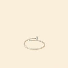 Cartier 18K White Gold Diamonds Classic Model Juste Un CLou Bracelet 15