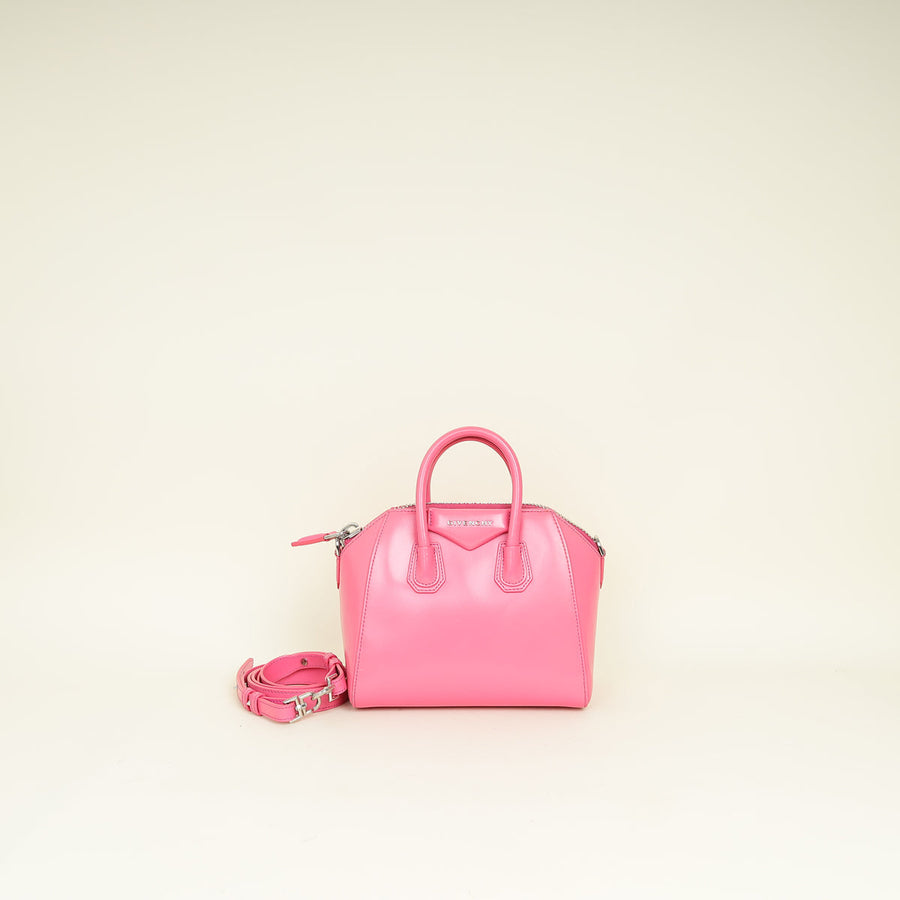 Givenchy Hot Pink Antigona Mini Shoulder Bag
