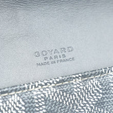 Goyard Grey Goyardine Camondo MM Horizontal Clutch