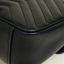 Gucci Black GG Marmont Medium Shoulder Bag