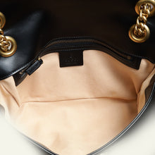 Gucci Black GG Marmont Medium Shoulder Bag