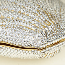 Gucci Gold Seashell Chain Clutch Bag