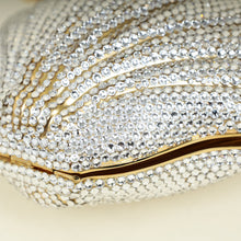 Gucci Gold Seashell Chain Clutch Bag
