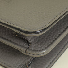Gucci Gray Interlocking G Flap Small Shoulder Bag