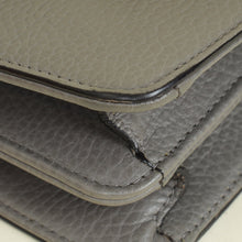 Gucci Gray Interlocking G Flap Small Shoulder Bag