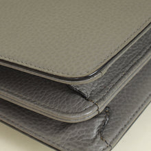 Gucci Gray Interlocking G Flap Small Shoulder Bag