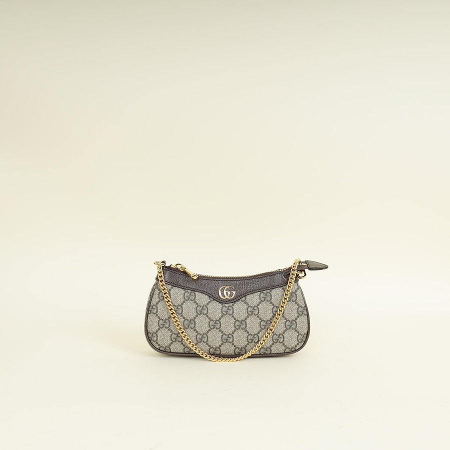 Gucci Bicolor GG Supreme Ophidia Mini Bag