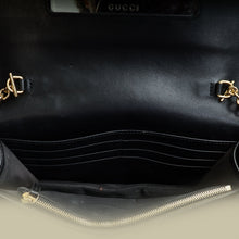 Gucci Black GG Matelasse Wallet on Chain