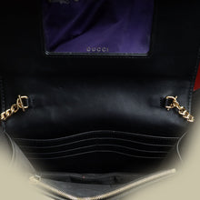 Gucci Black GG Matelasse Wallet on Chain