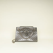 Gucci Metallic Brownish Gray GG Shine Emily Large Shoulder Bag