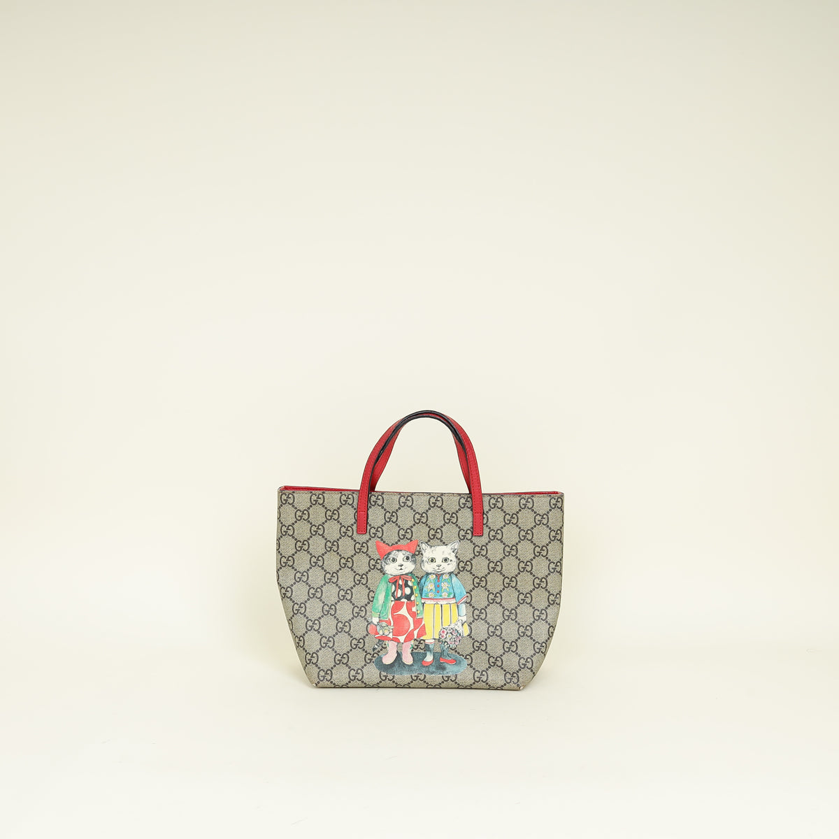 Gucci Bicolor x Yuko Higuchi Printed Top-Handle Bag