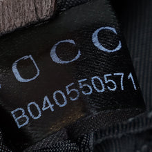 Gucci Black GG Drawstring Backpack Bag