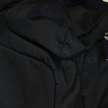 Gucci Black GG Drawstring Backpack Bag