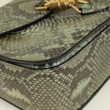 Gucci Bicolor Python Soft Jackie Shoulder Bag