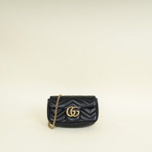 Gucci Black GG Marmont Mini Shoulder Bag
