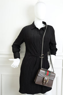 Gucci Brown Dionysus Web Small Shoulder Bag