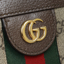 Gucci Bicolor GG Supreme Ophidia Medium Shoulder Bag
