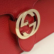 Gucci Red Interlocking G Small Shoulder Bag