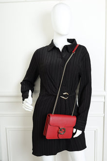 Gucci Red Interlocking G Small Shoulder Bag