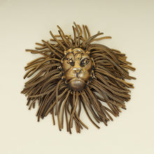 Gucci Gold Lionhead Fringed Brooch