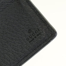 Gucci Black GG Marmont Bi-fold Card Case Wallet