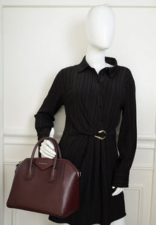 Givenchy Burgundy Antigona Small Bag