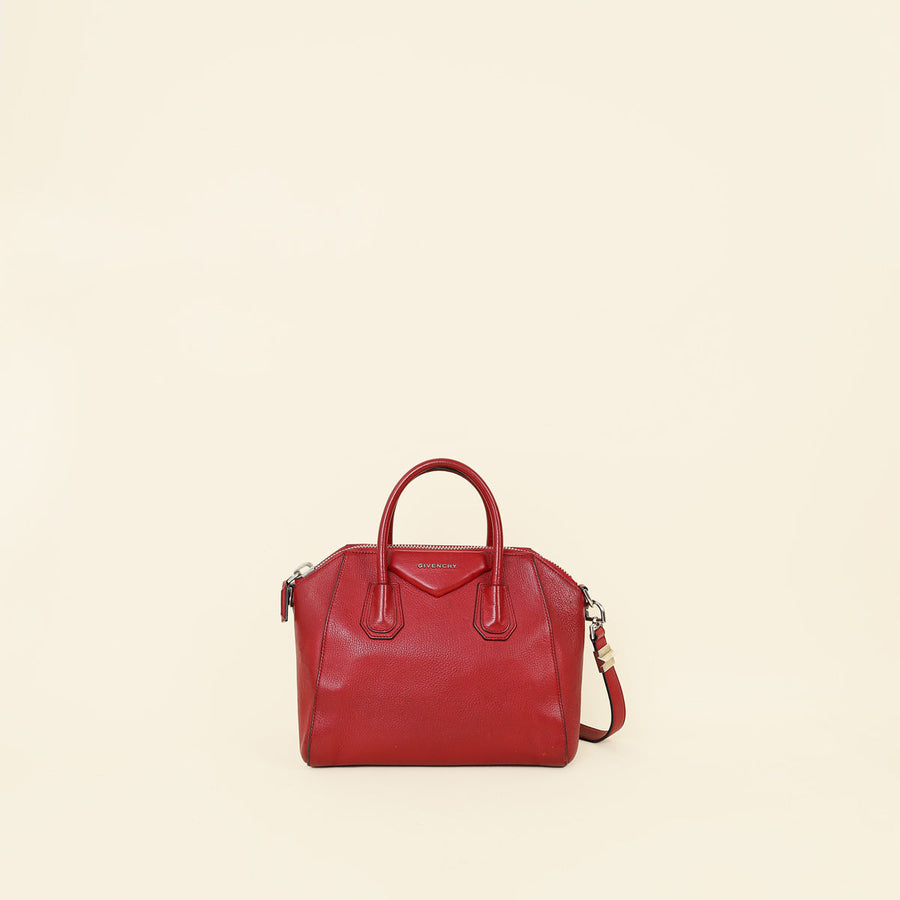 Givenchy Red Antigona Small Bag