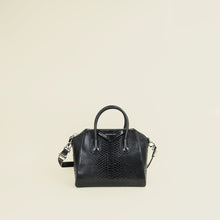 Givenchy Black Python Antigona Tote Small Bag