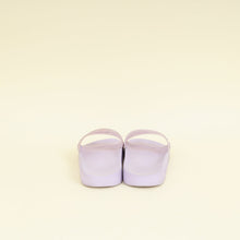 Givenchy Lilac Transparent Rubber Logo Slide Sandals 37